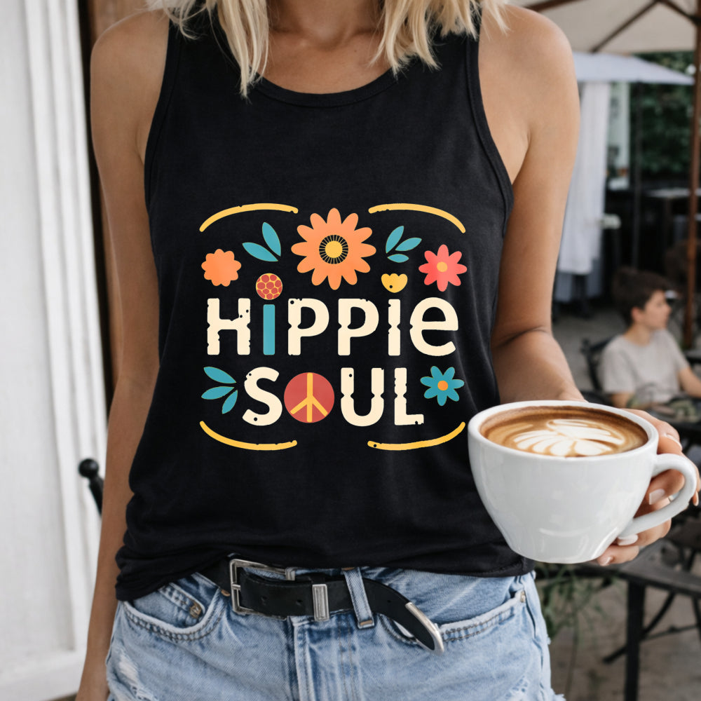 Hippie Soul Flowers Women's Tank Top