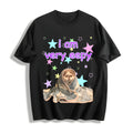 Eepy Cat Funny Cotton T-Shirt product image 1