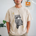 Space Raccoon Vintage Washed T-Shirt product image 1