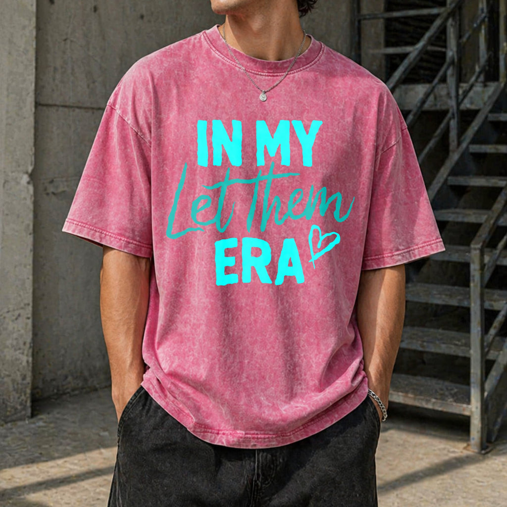 In My Let Them Era Vintage Washed T-Shirt product image 7