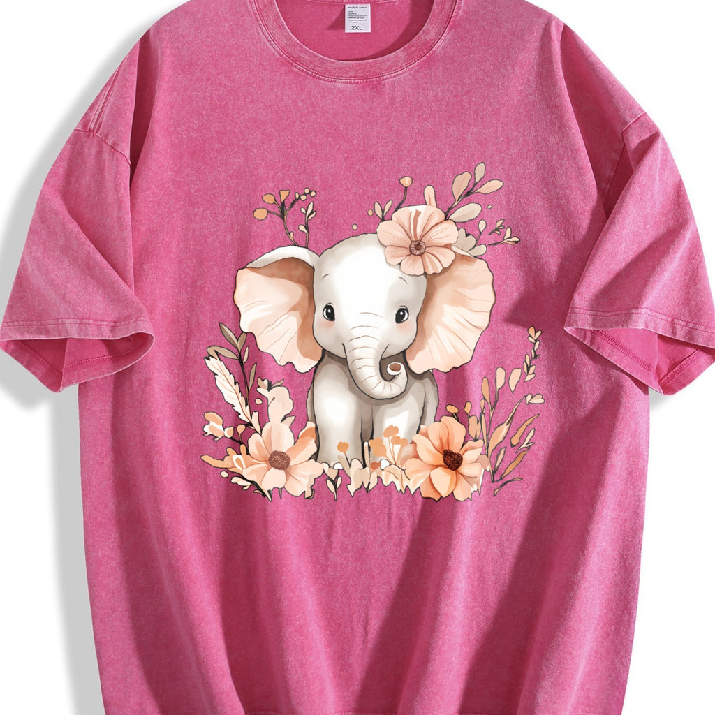 A Cute Elephant Adorned With Animal And Floral It's Vintage product image 7