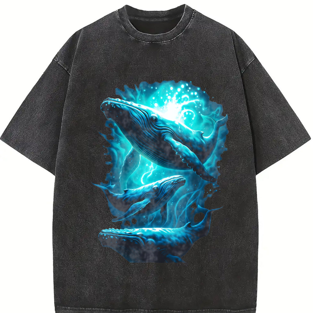 Whale Vintage Washed T-Shirt product image 2