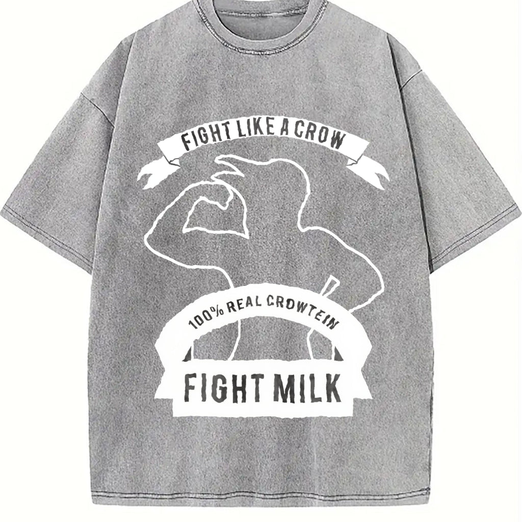 Fight Milk Vintage Washed T-Shirt product image 5