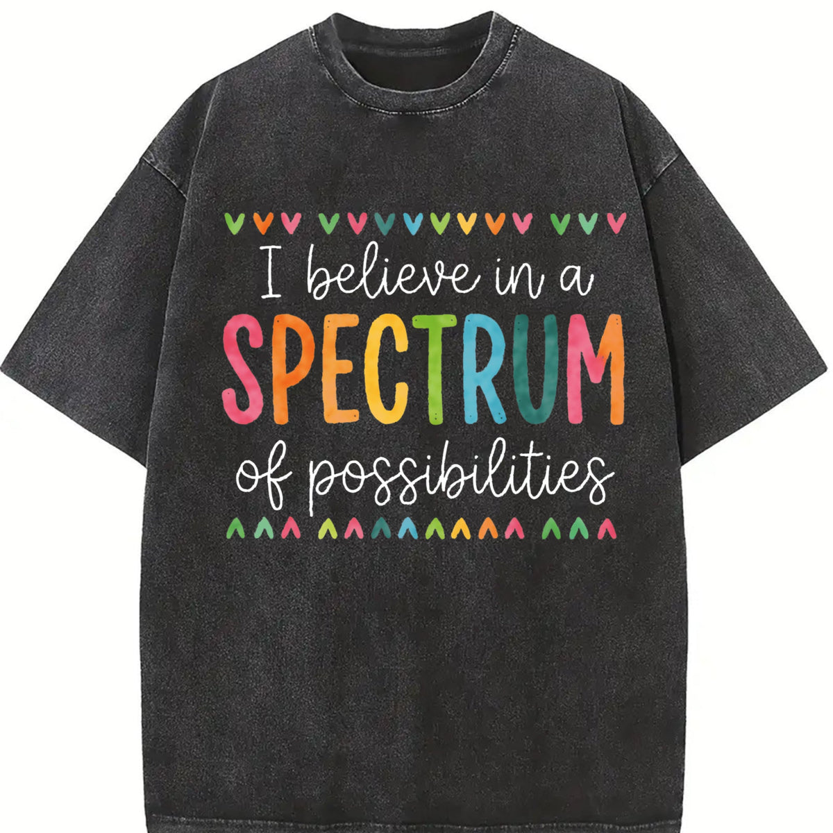 I Believe In A Spectrum Of Possibilities Vintage Washed product image 2