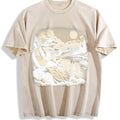 Frog Playing Guitar 90s Vintage Washed T-Shirt product image 1