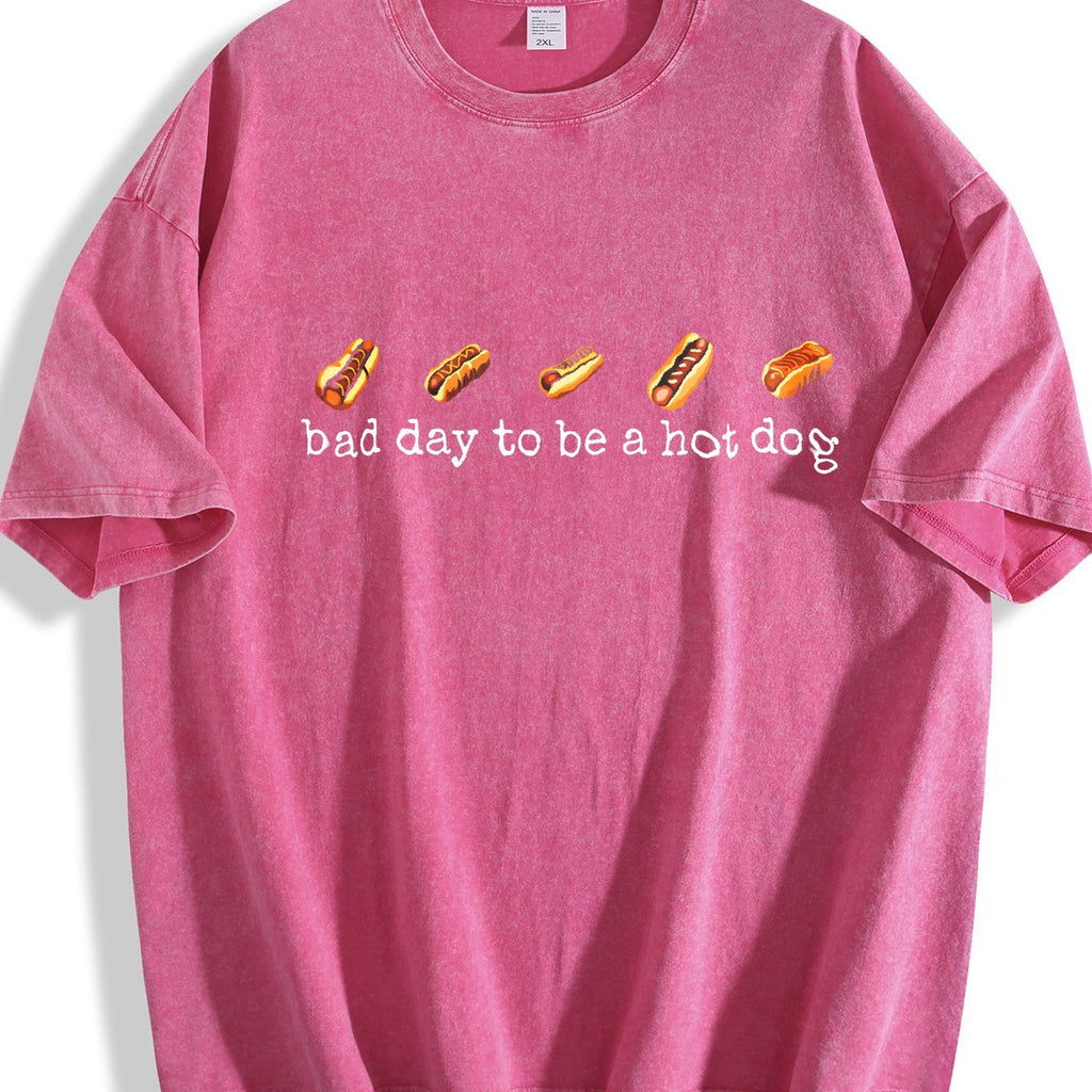 Funny Today Is Not A Good Day For Hot Dogs Vintage Washed product image 5