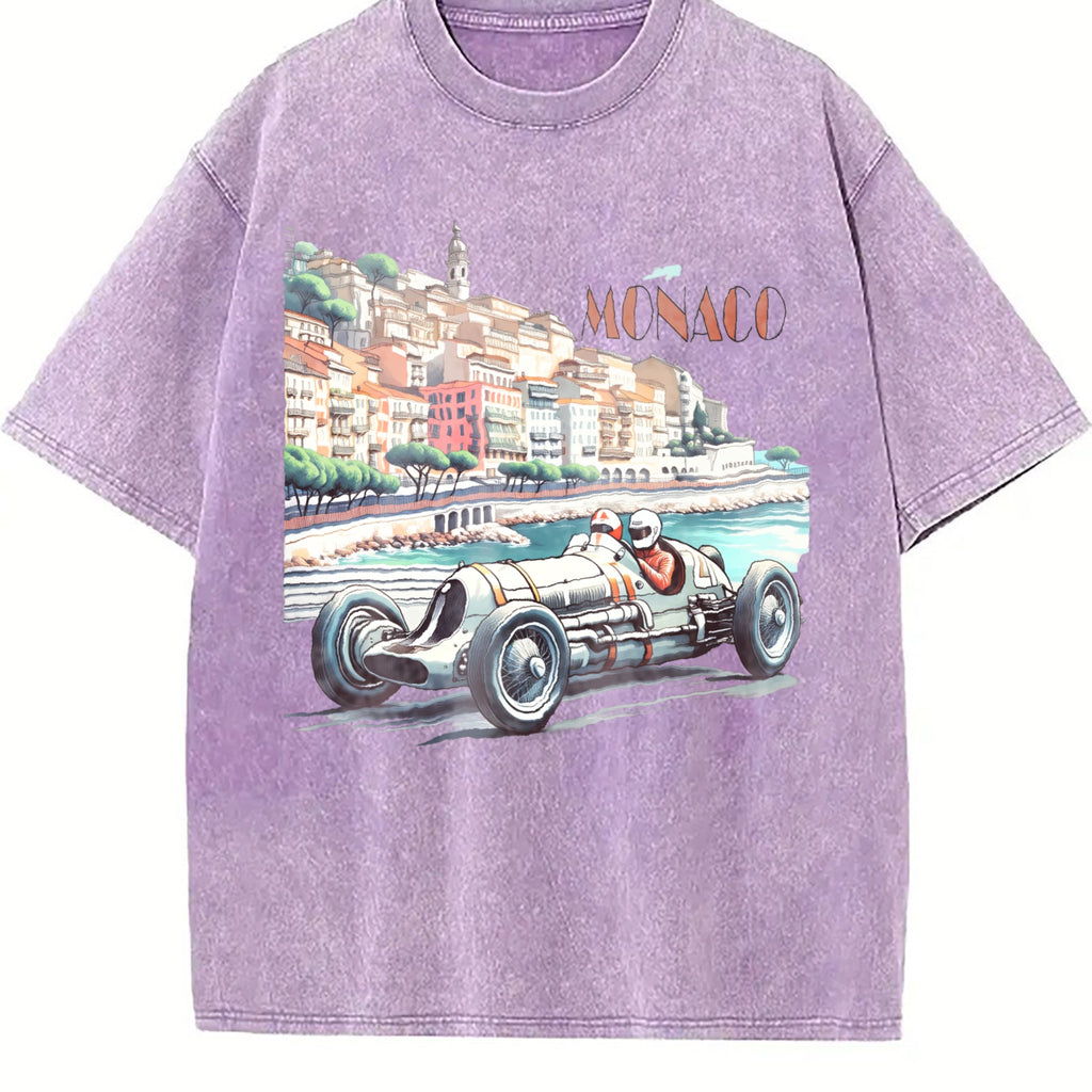 Monaco 1937 Racer Vintage Washed T-Shirt product image 6