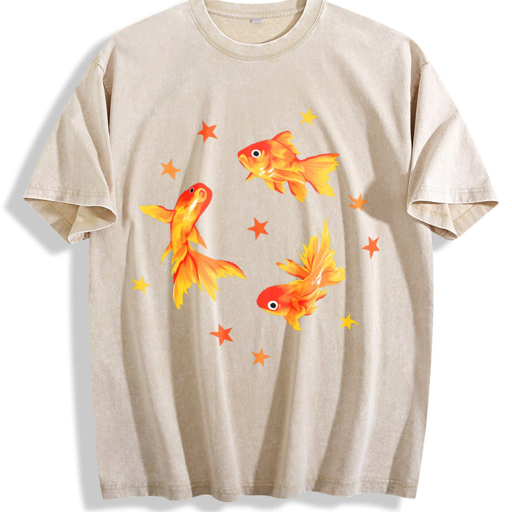 Goldfish One-piece Vintage Washed T-Shirt product image 1