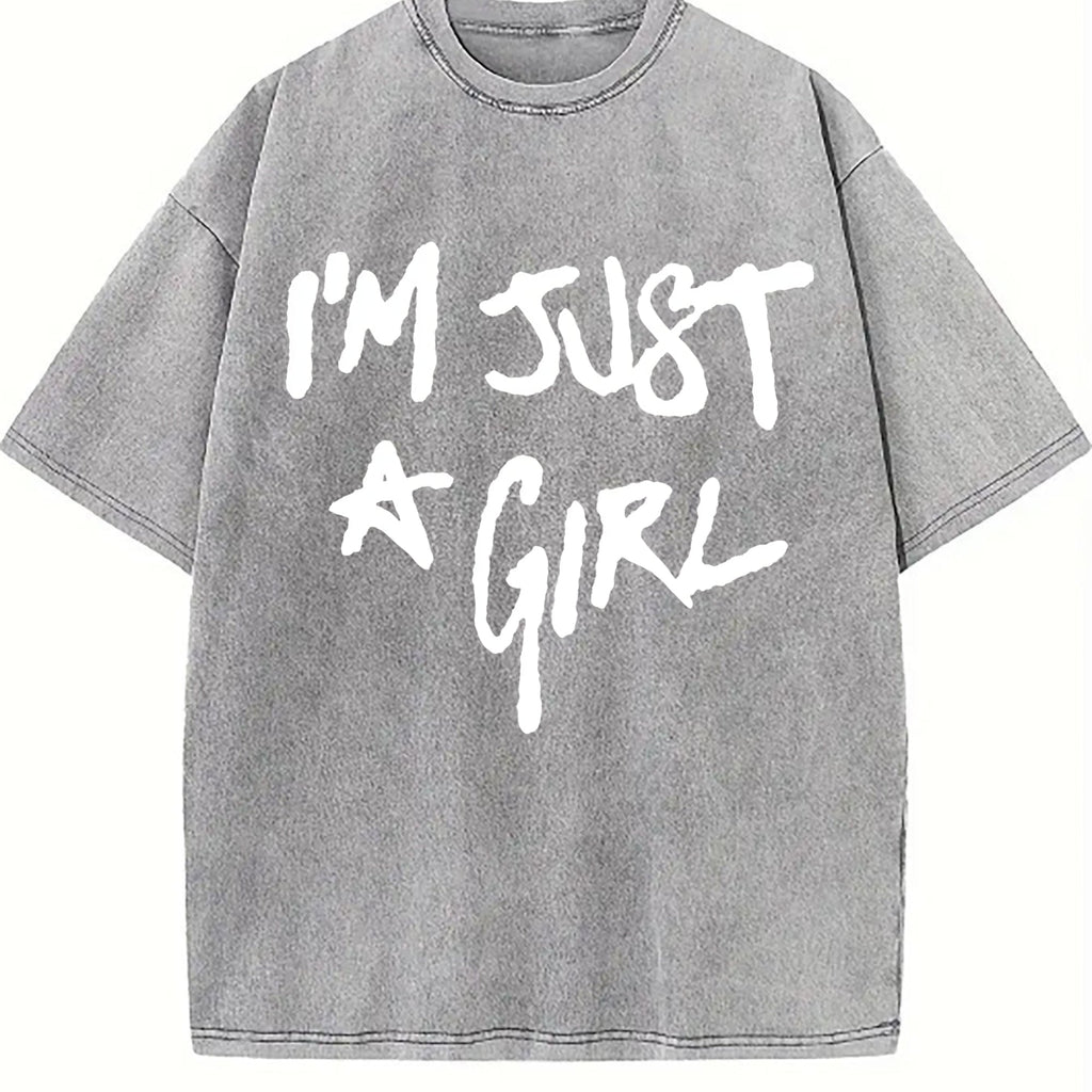 Black I'm Just A Graffiti Vintage Washed T-Shirt product image 5