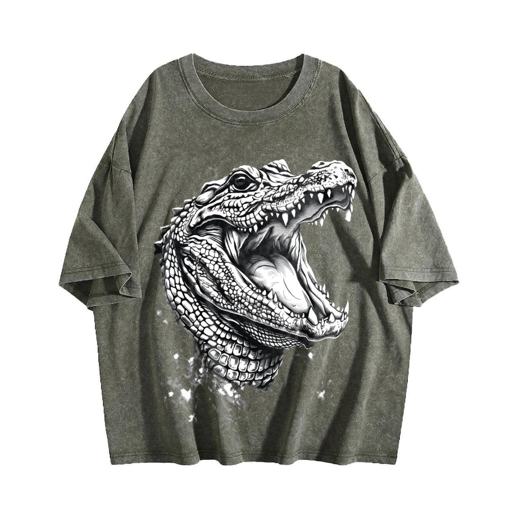 Crocodile 90s Vintage Washed T-Shirt product image 4