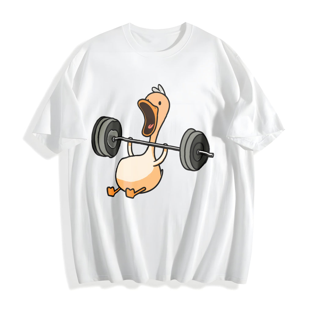 Lifting Duck Cotton T-Shirt product image 2
