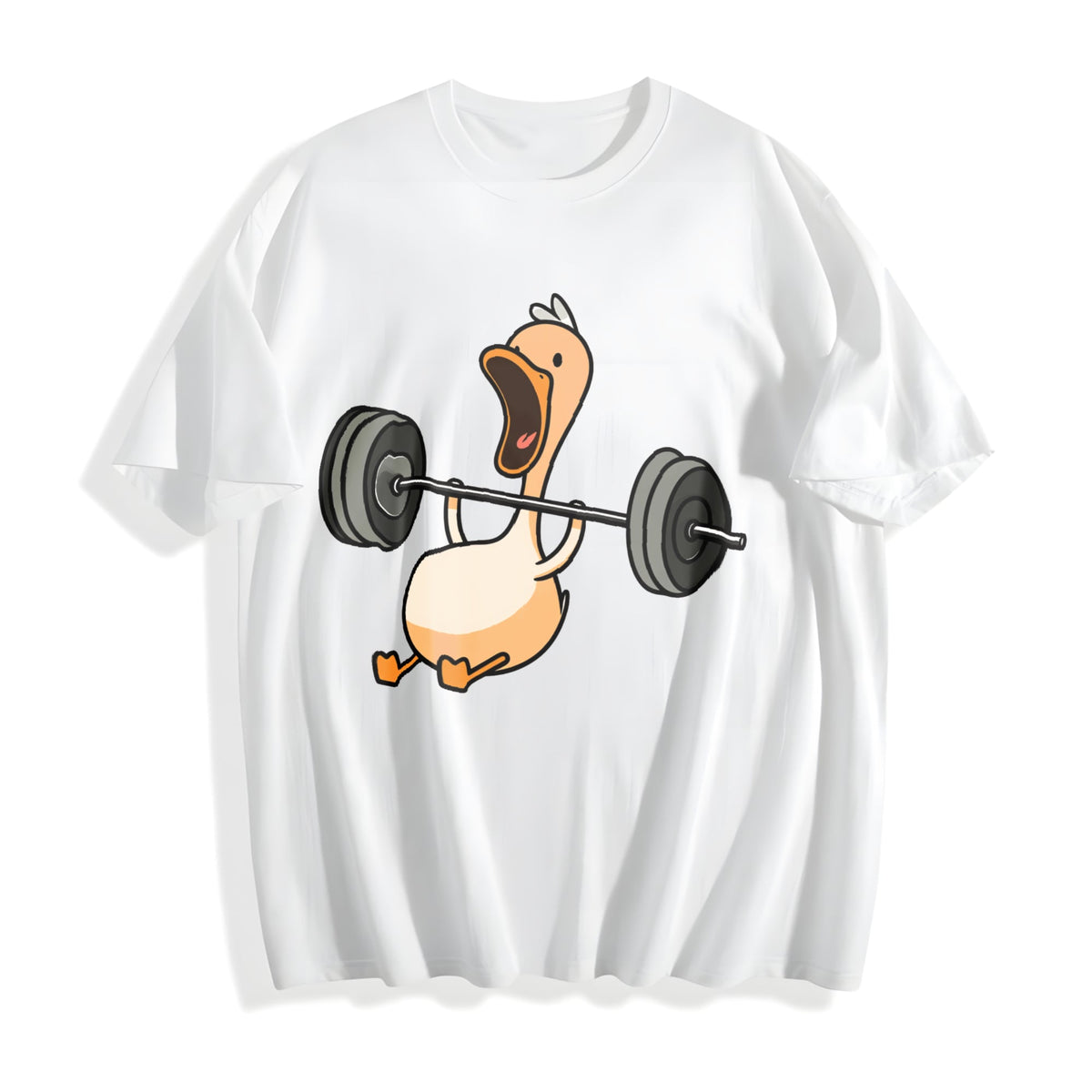 Lifting Duck Cotton T-Shirt product image 2