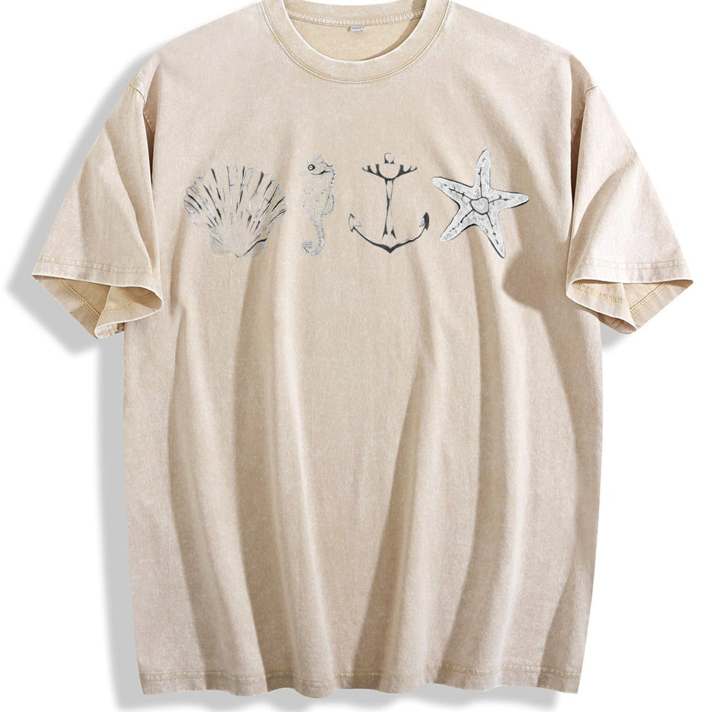 Ocean Sail 90s Vintage Washed T-Shirt product image 1