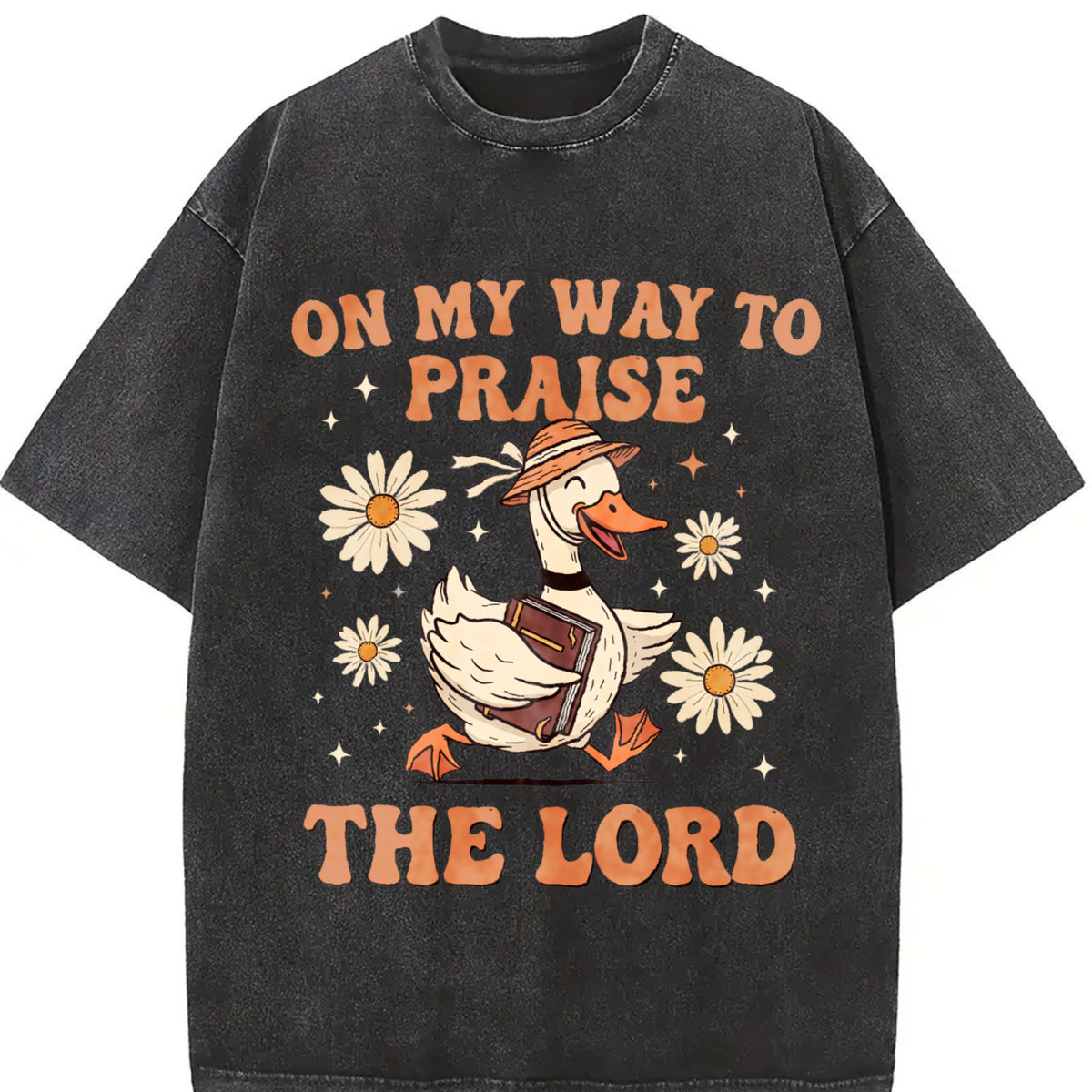 Praise The Lord Vintage Washed T-Shirt product image 2