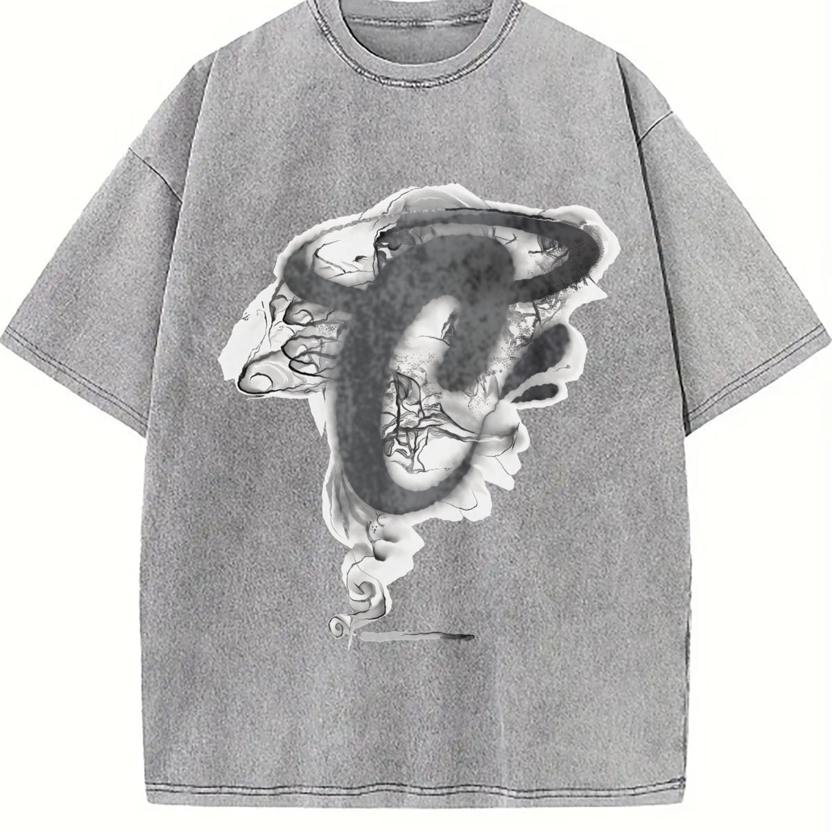 Abstract Vintage Washed T-Shirt product image 4