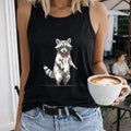 Happy Raccoon Women's Tank Top