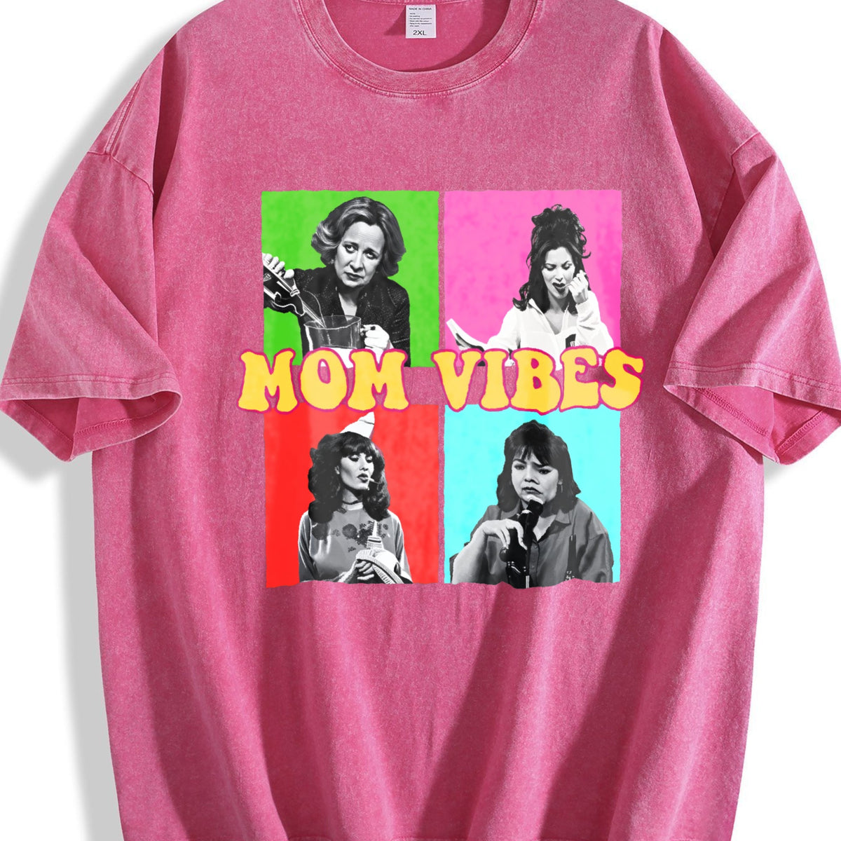 90's Mom Vibes Funny Vintage Washed T-Shirt product image 5