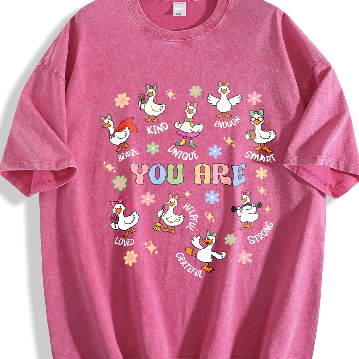 Silly Goose You Are Kind Vintage Washed T-Shirt product image 5