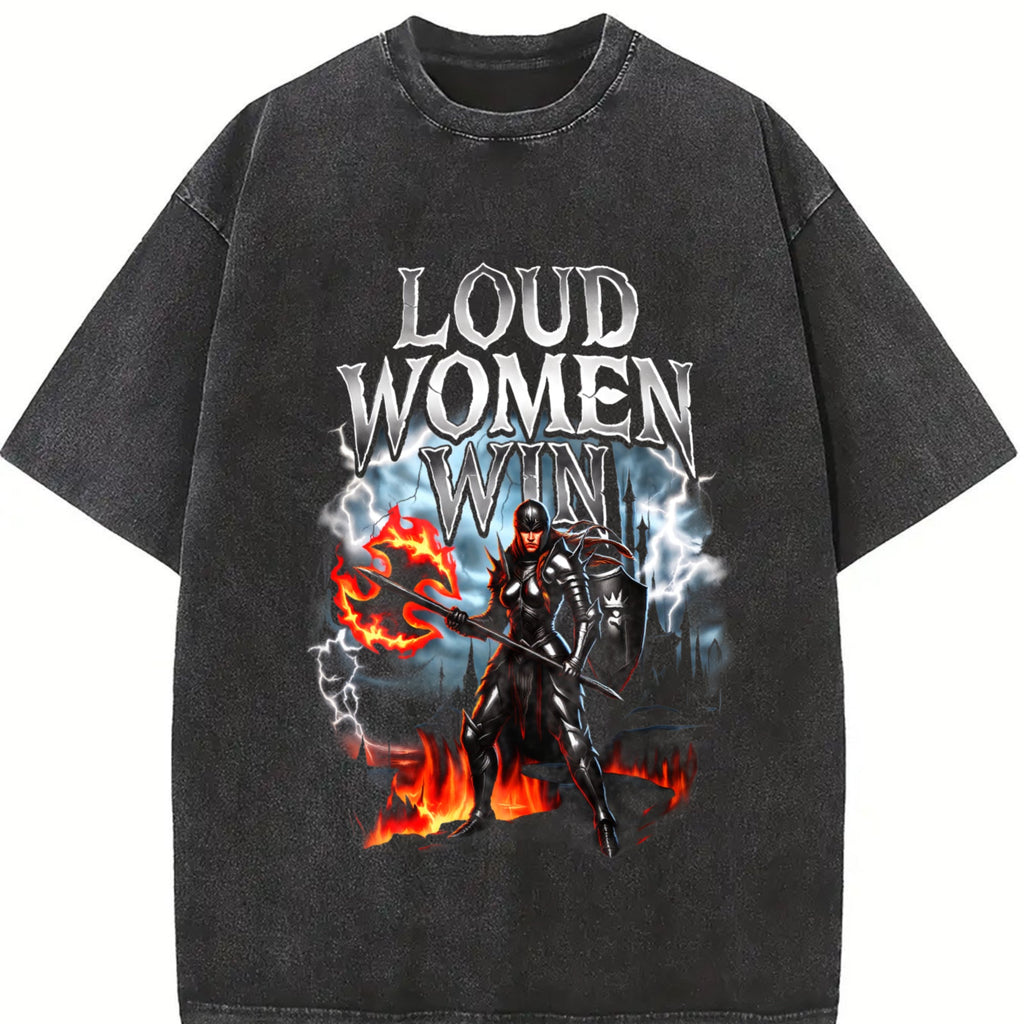 Loud Win 90s Vintage Washed T-Shirt product image 2