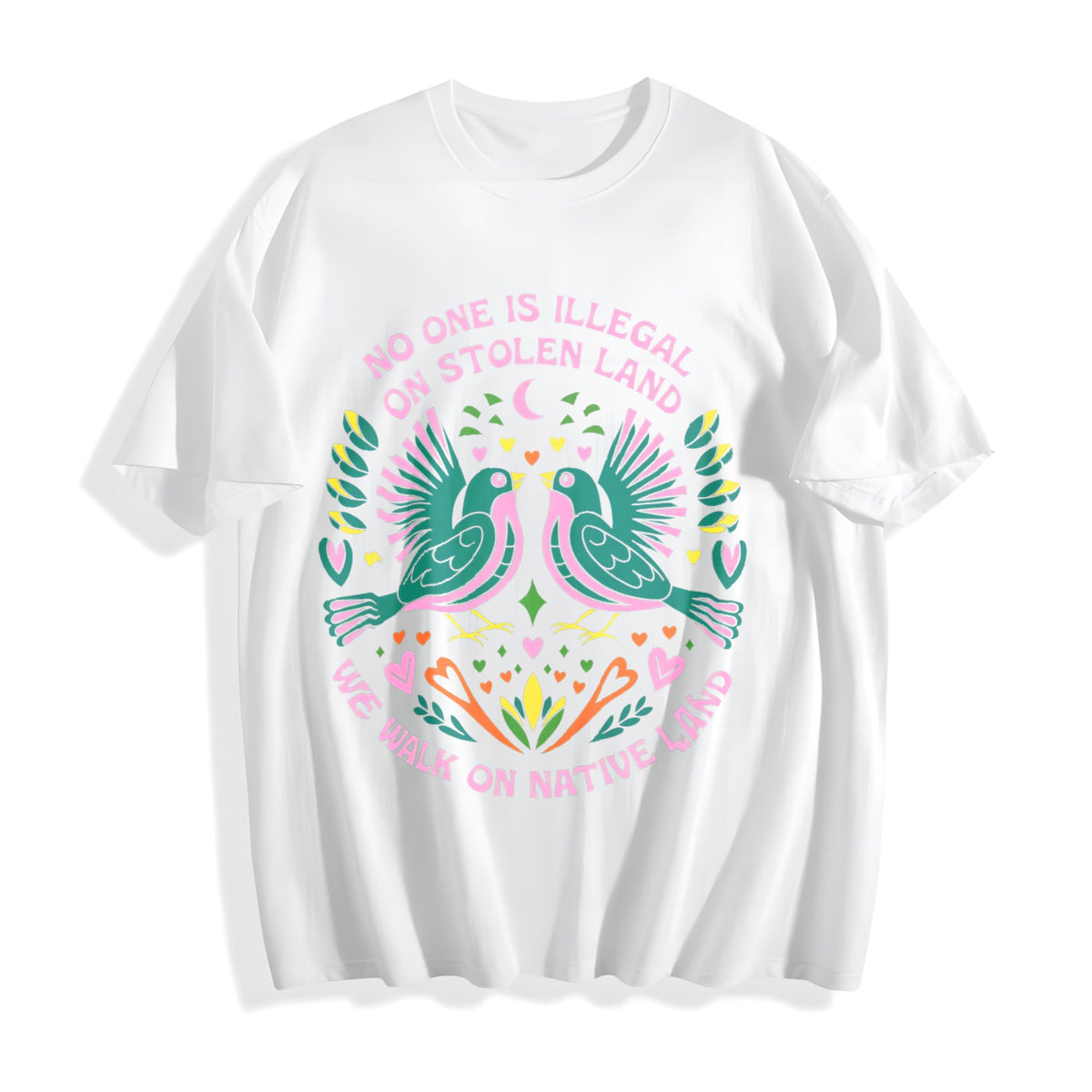 No One Is Illegal On Stolen Land Big Fan Of Human Rights product image 2