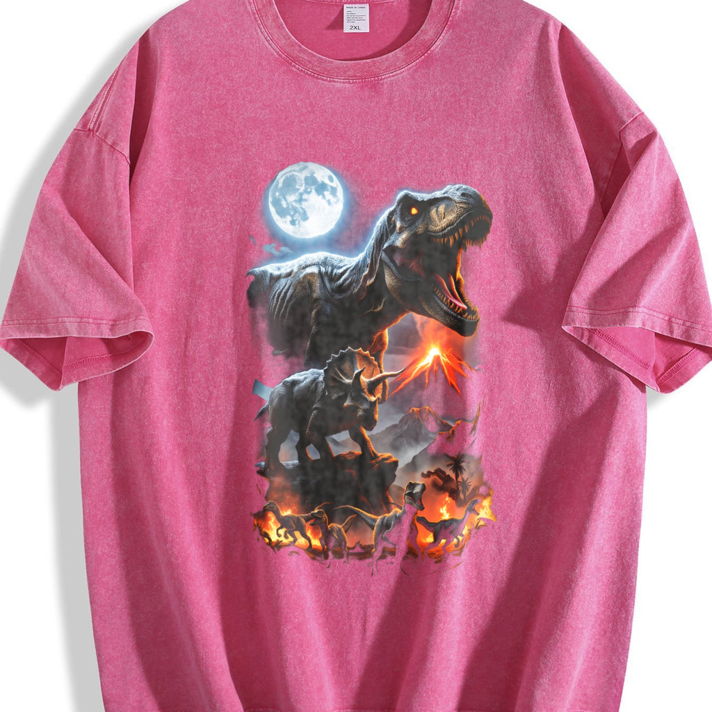 Dinosaur 90s Vintage Washed T-Shirt product image 7