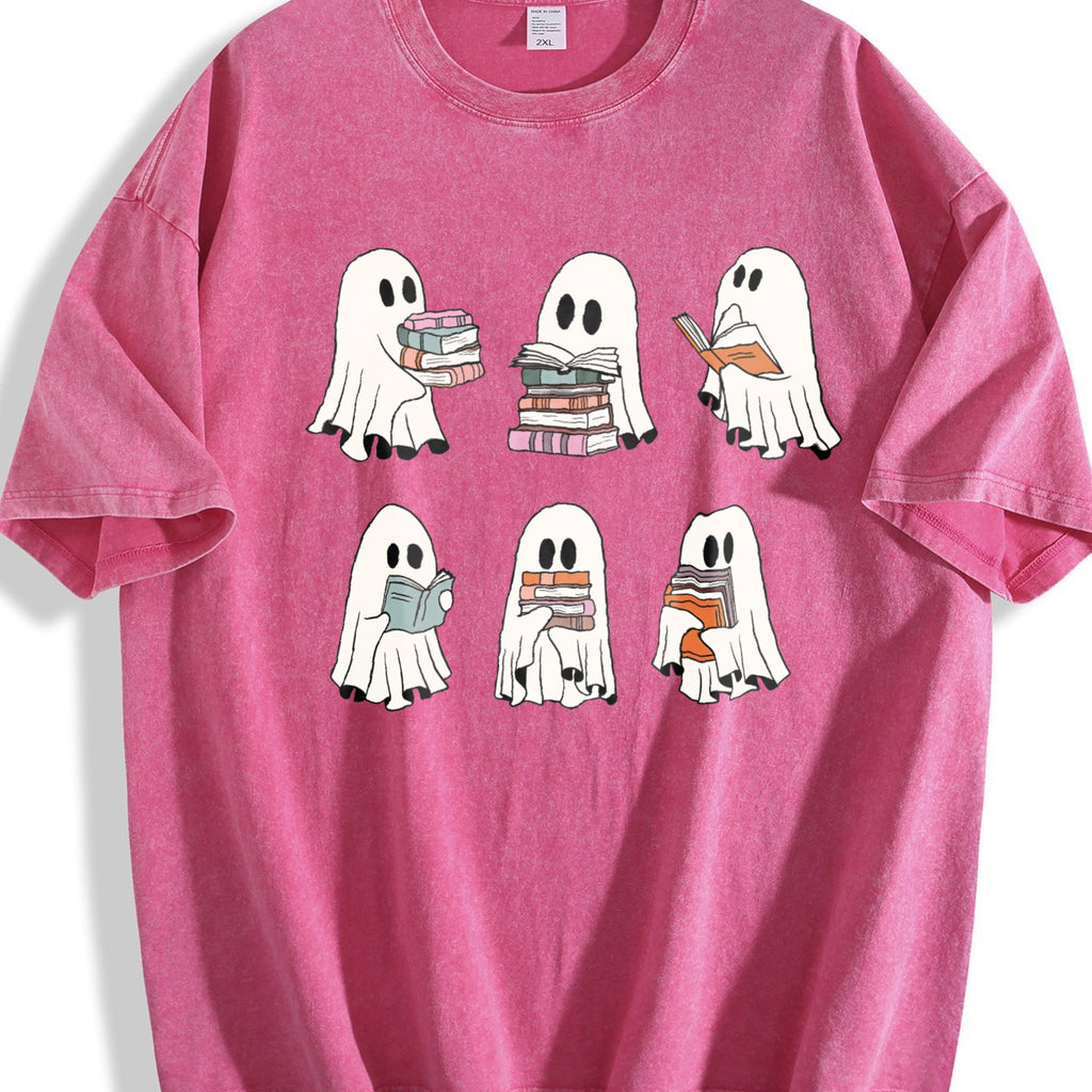 Ghost Reading Vintage Washed T-Shirt product image 5