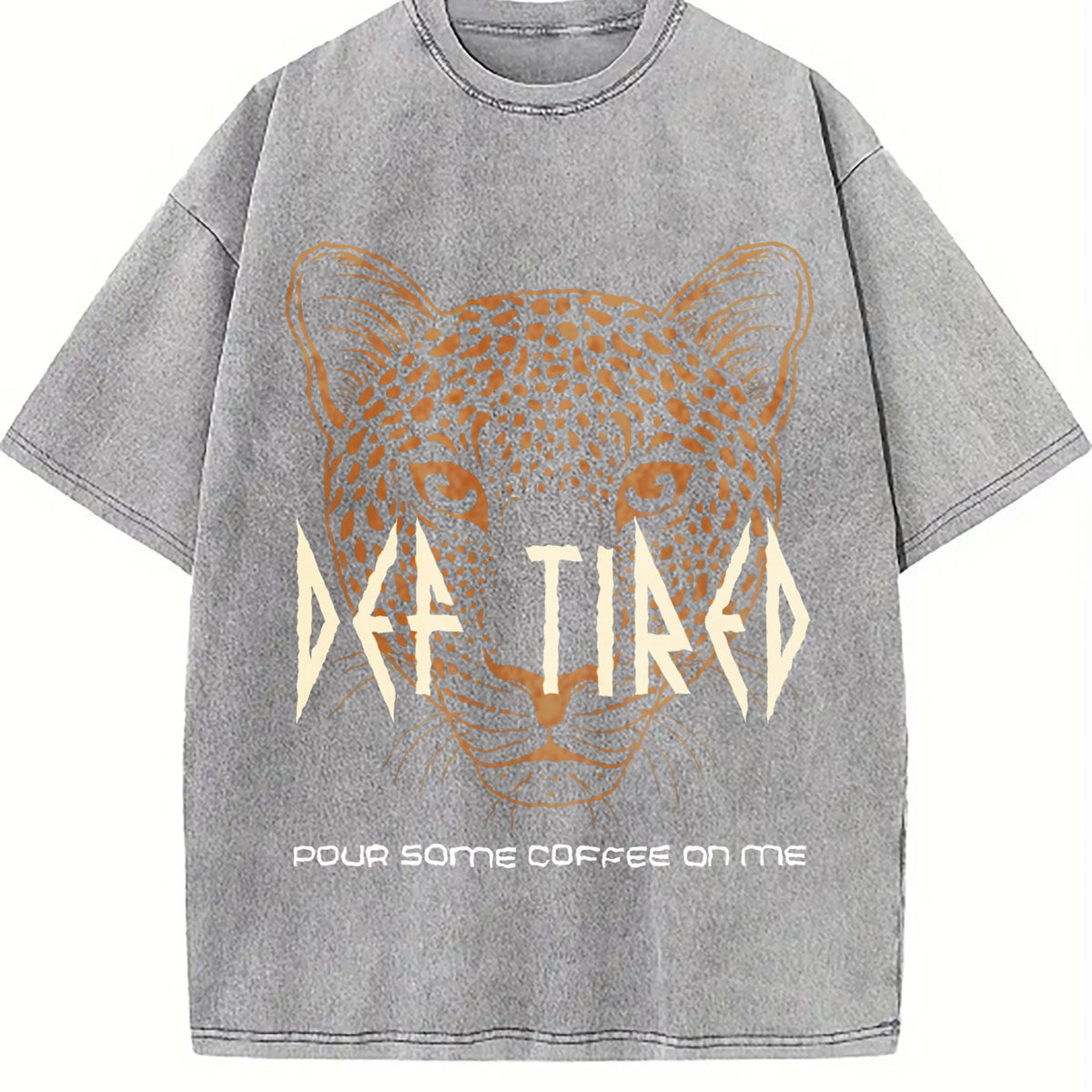 Coffee Vintage Washed T-Shirt product image 4