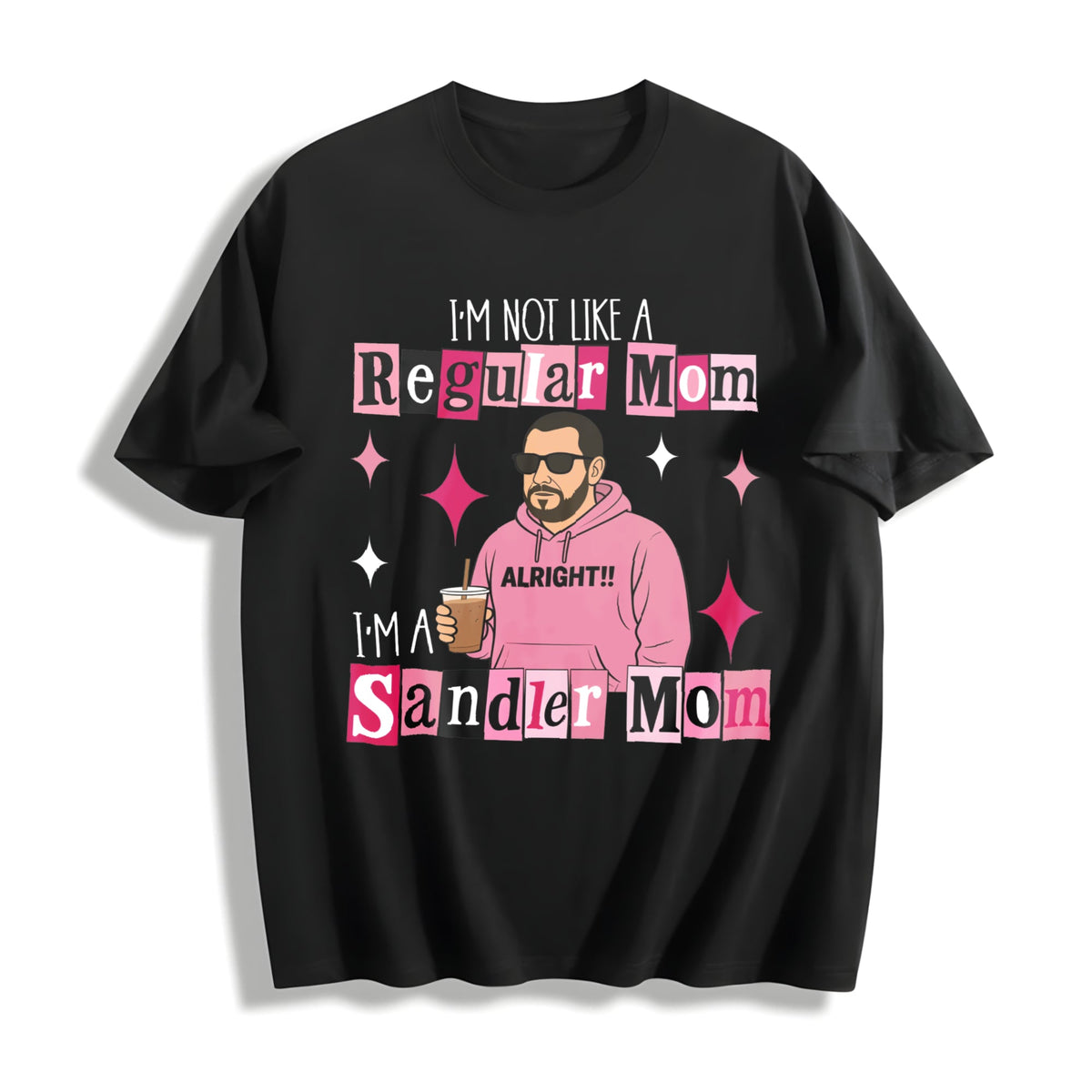 Funny I'm Not A Regular Mom Cotton T-Shirt product image 1