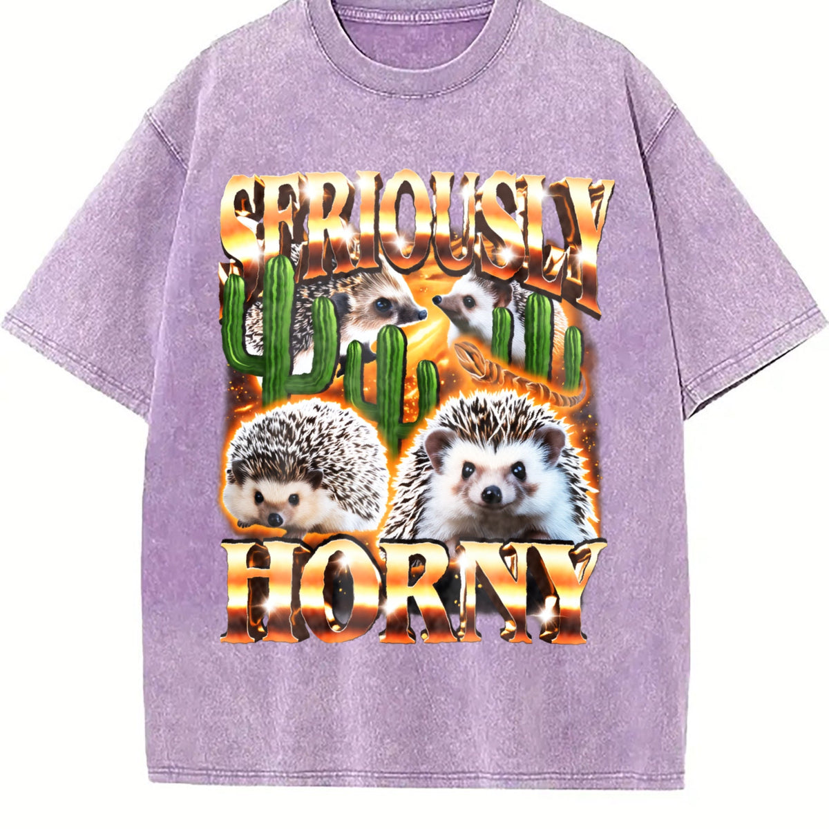 Seriously Horny Funny Offensive Bootleg Vintage Washed product image 6