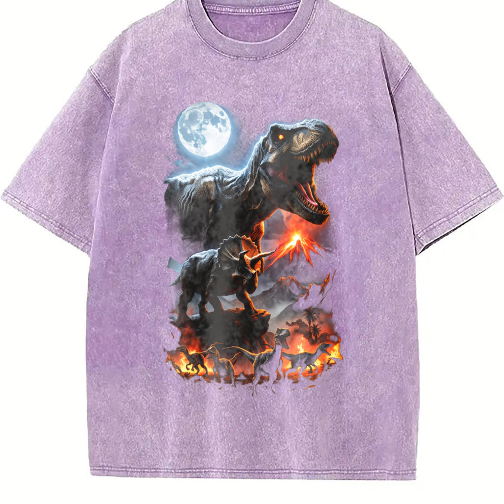 Dinosaur 90s Vintage Washed T-Shirt product image 6