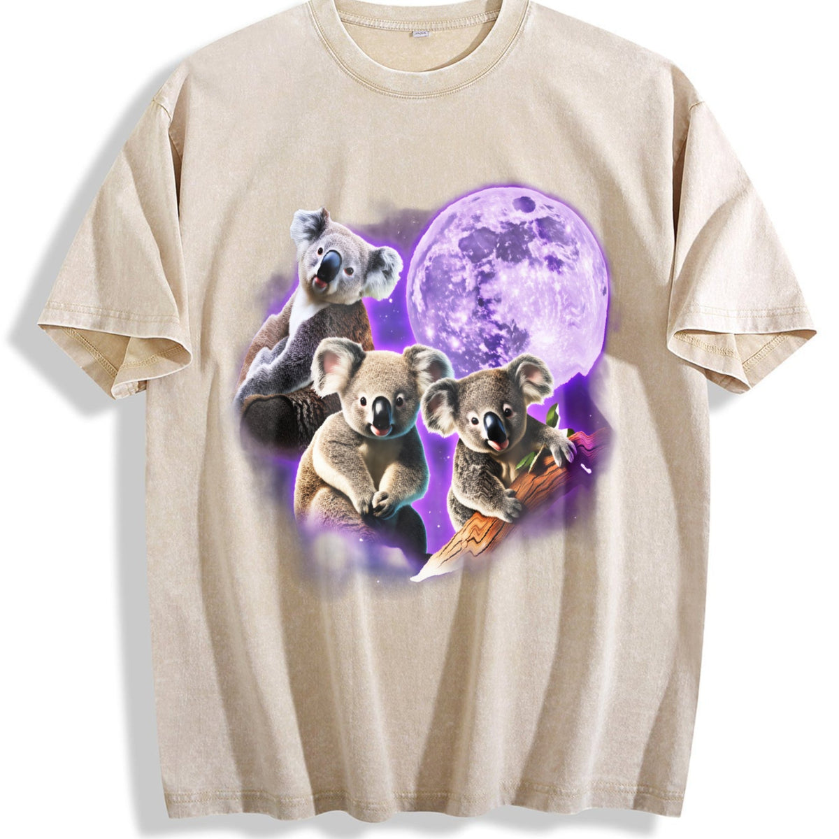 Three Koalas Vintage Washed T-Shirt product image 1