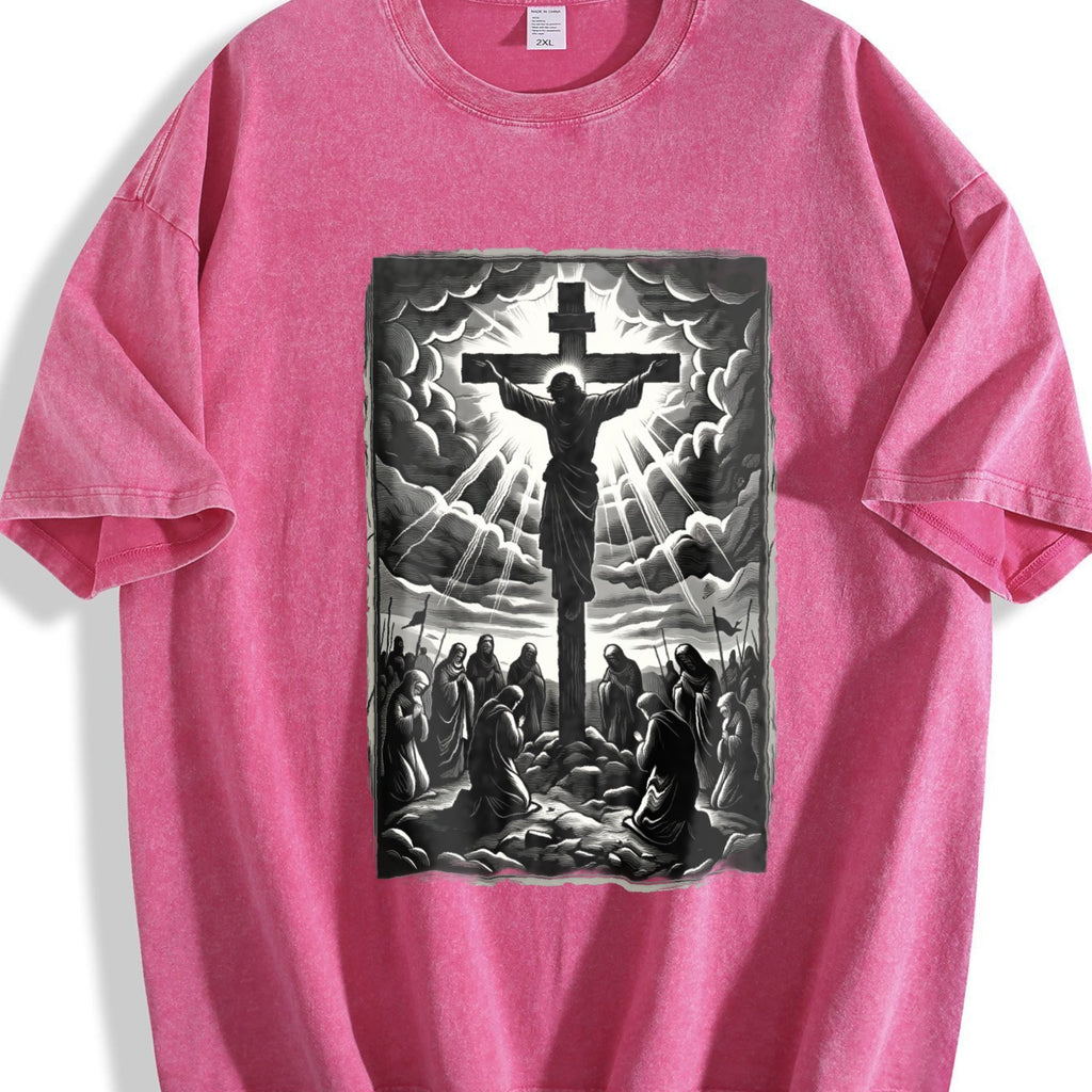 Hip-hop Vintage Washed T-Shirt product image 5