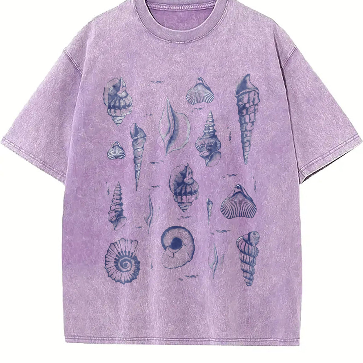 Sea Shell Tattoo Vintage Washed T-Shirt product image 6