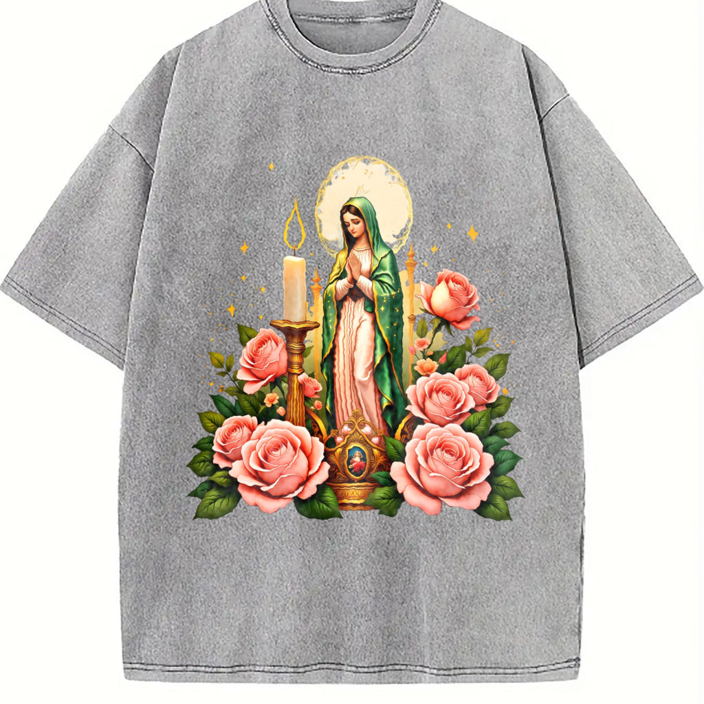 Mexican-inspired - Our Lady Of Guadalupe & Pink Roses product image 5