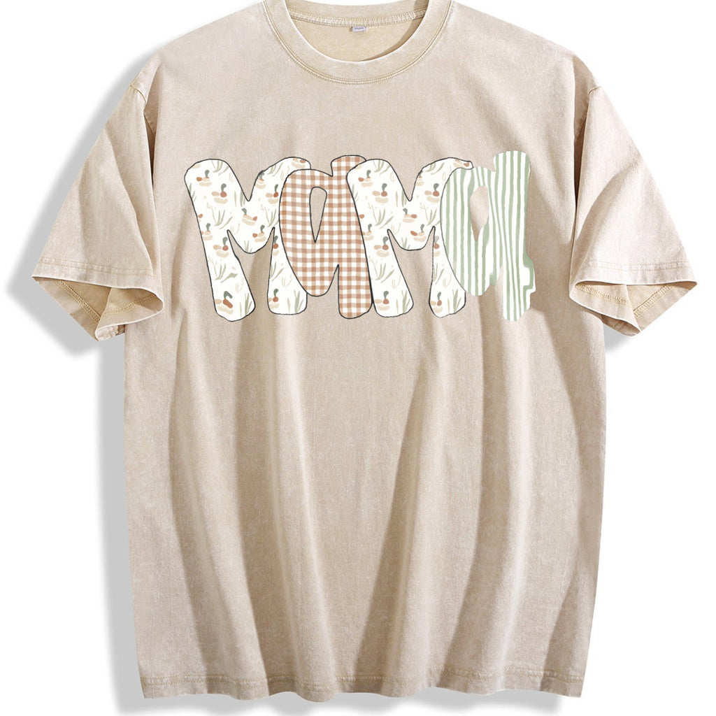Camo Malard Duck Mama Vintage Washed T-Shirt product image 1