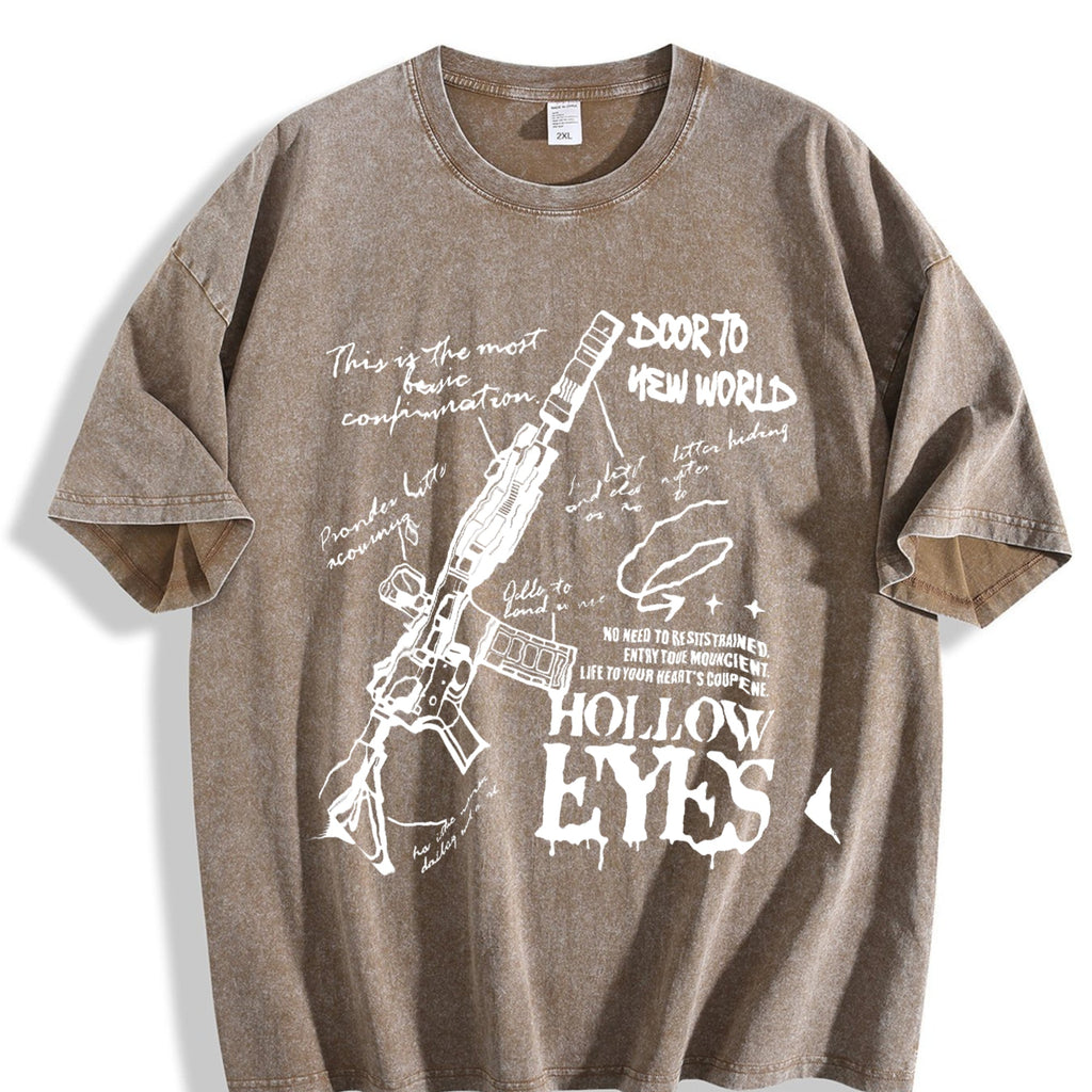 Edgy Punk Gun-themed - Dark Text For Music Festivals product image 3