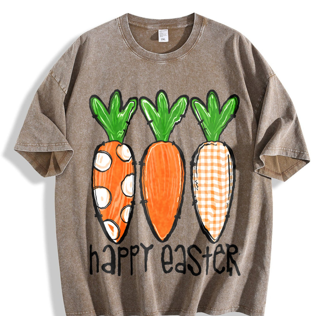 Easter Winter Cartoon Carrot With Various Happy Vintage product image 3
