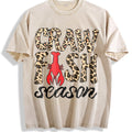 Leopard Crawfish Season Vintage Washed T-Shirt product image 1