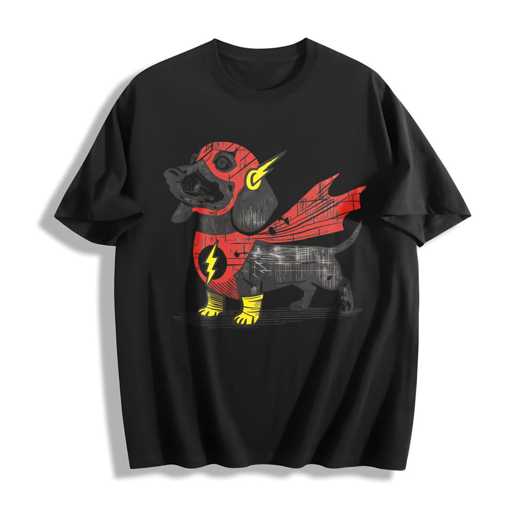 Dachshund Superhero - Funny Wiener Dog For Comic Fans product image 1