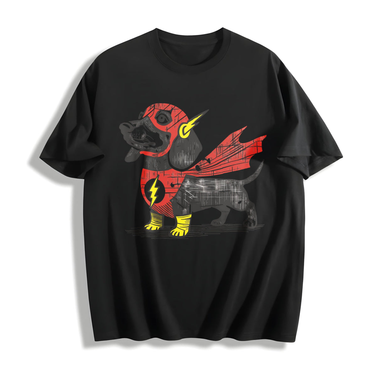 Dachshund Superhero - Funny Wiener Dog For Comic Fans product image 1