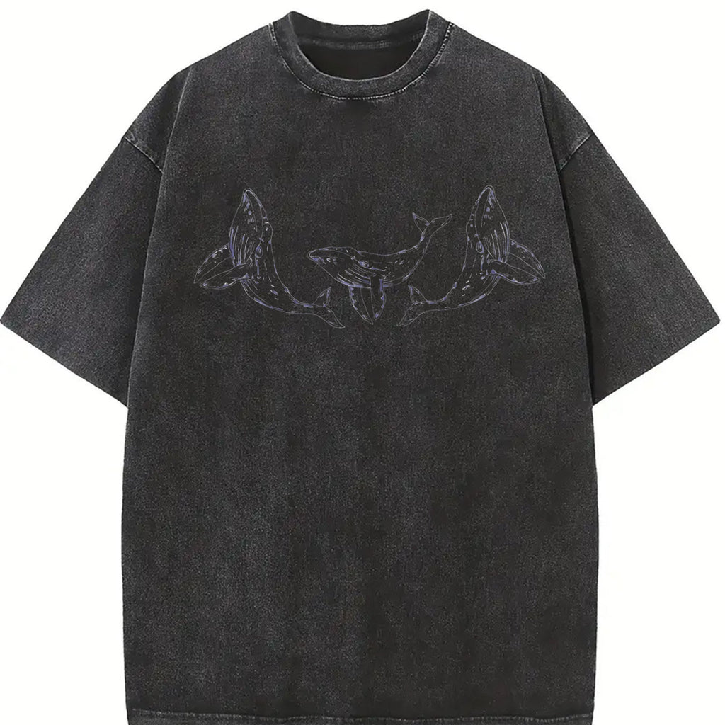 Three Whales 90s Vintage Washed T-Shirt product image 2