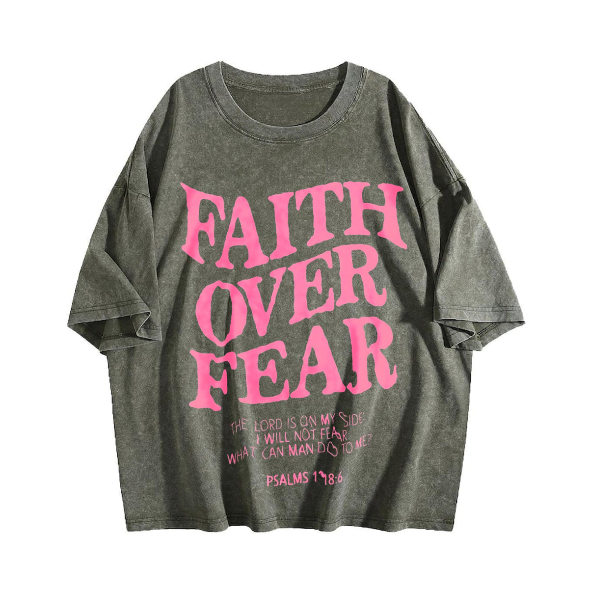Summer Faith Over Fear Bible - Black Pink Letters Vintage product image 4