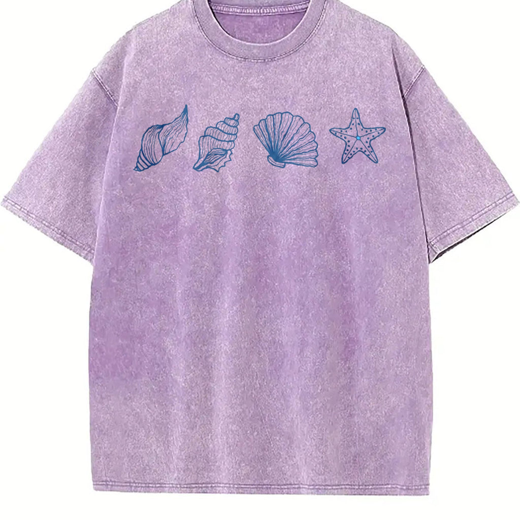 Seashells Vintage Washed T-Shirt product image 6