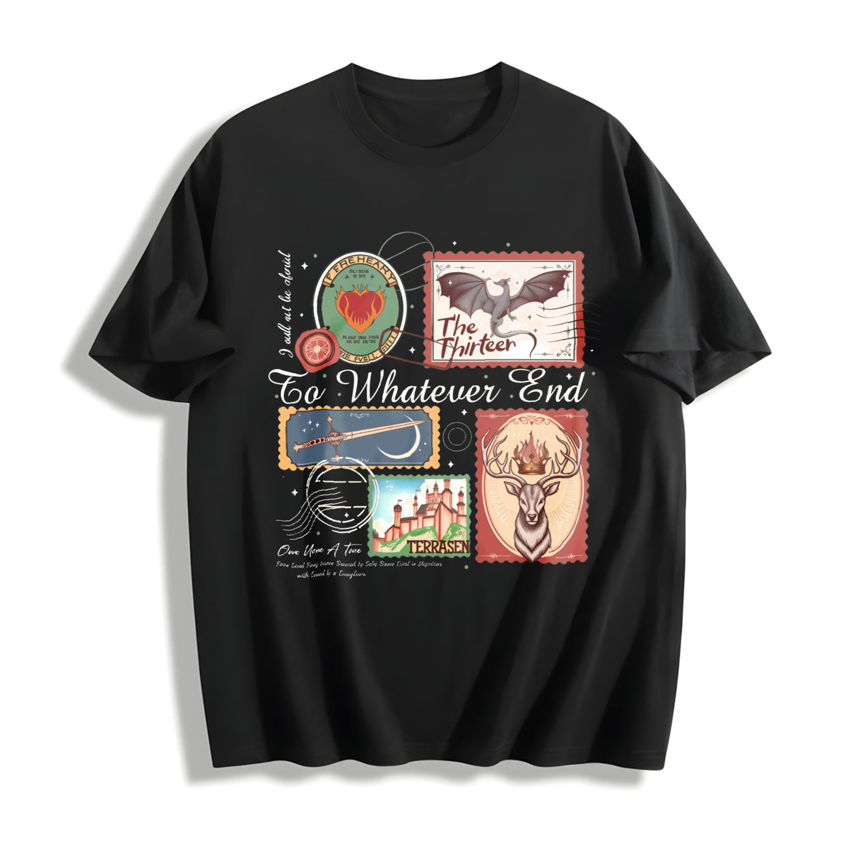 Throne Of Glass TOG Book Stamps Terrasen Fantastic Reader product image 1