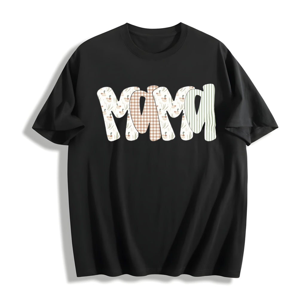 Camo Malard Duck Mama Cotton T-Shirt product image 1