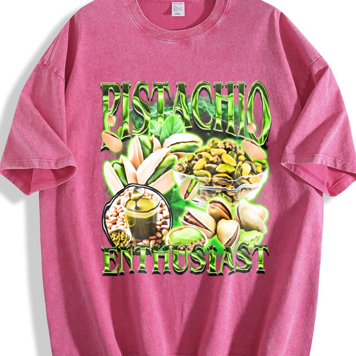 Pistachio Enthusiast 90s Vintage Washed T-Shirt product image 7