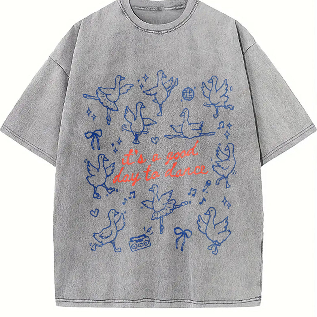 Dancer Silly Goose Vintage Washed T-Shirt product image 4