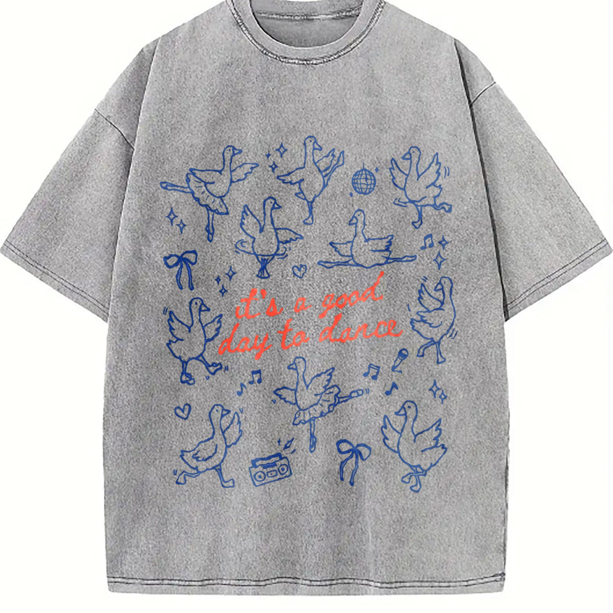 Dancer Silly Goose Vintage Washed T-Shirt product image 4