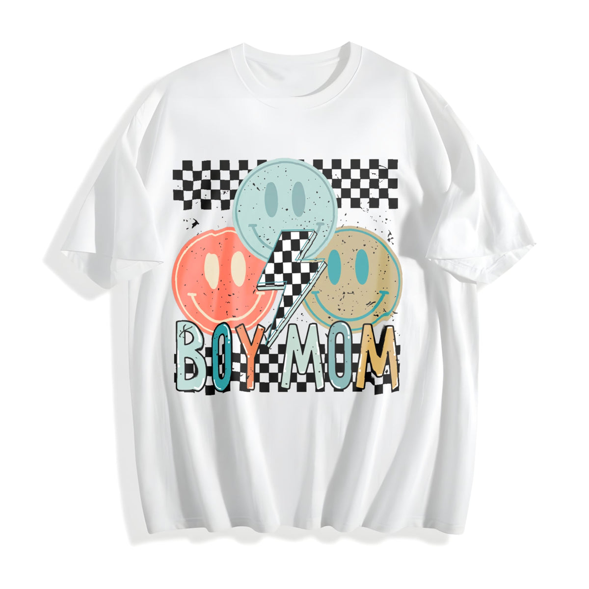 Boy Mom Cotton T-Shirt product image 2