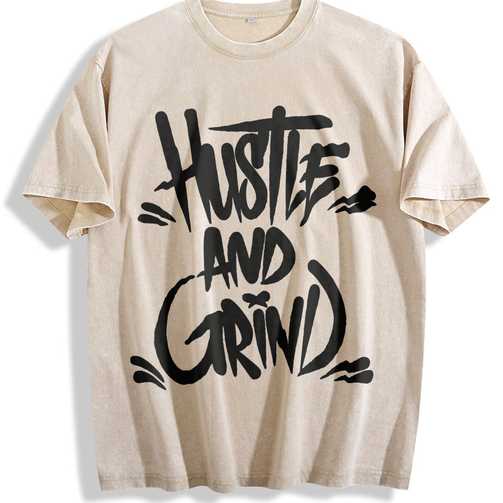 Hustle and Grind Vintage Washed T-Shirt product image 1